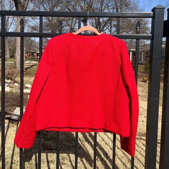 J Crew Tweed Lady Jacket with Jewel Buttons NWT - Picture 8 of 8